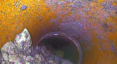 Drain Survey for rat entry to a building